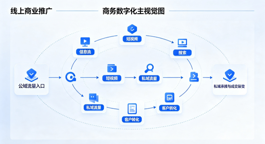 濉溪县线上商业推广怎么做？全域流量闭环搭建与低成本转化实战指南
